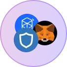 100+ wallets icon cluster