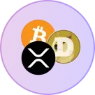 16K+ crypto assets icon cluster